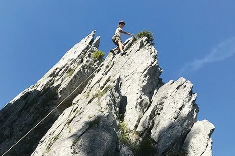 Familien-Klettertag im Jura