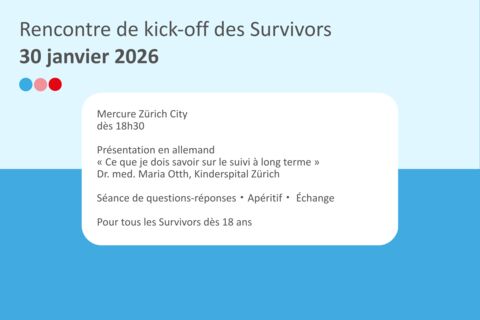 Rencontre de kick-off des Survivors le 30 janvier