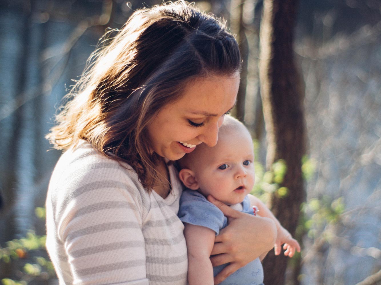 Mutter mit Kleinkind